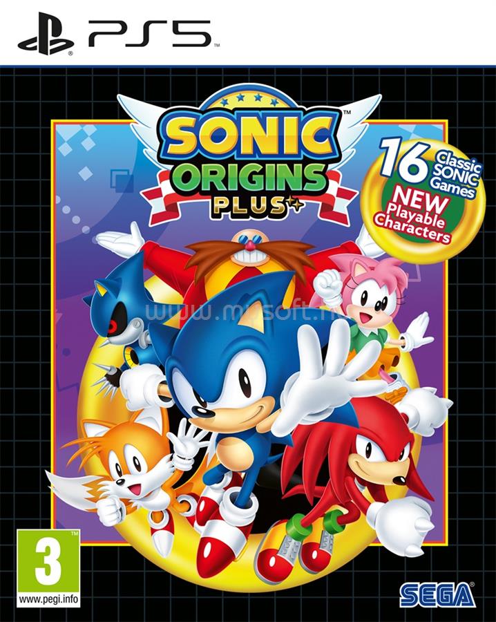 SEGA Sonic Origins Plus Limited Edition PS5 játékszoftver