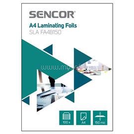 SENCOR LAMINÁLÓ FÓLIA A4 2X75 MICRON 100 DB SENCOR_SLA_FA4B150 small