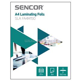 SENCOR LAMINÁLÓ FÓLIA A4 2X75 MICRON 25 DB SENCOR_SLA_FA4M150 small