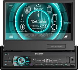 SENCOR LCD-s Bluetooth/CD/SD/USB/MP3 autóhifi fejegység (7") SCT9411BMR small