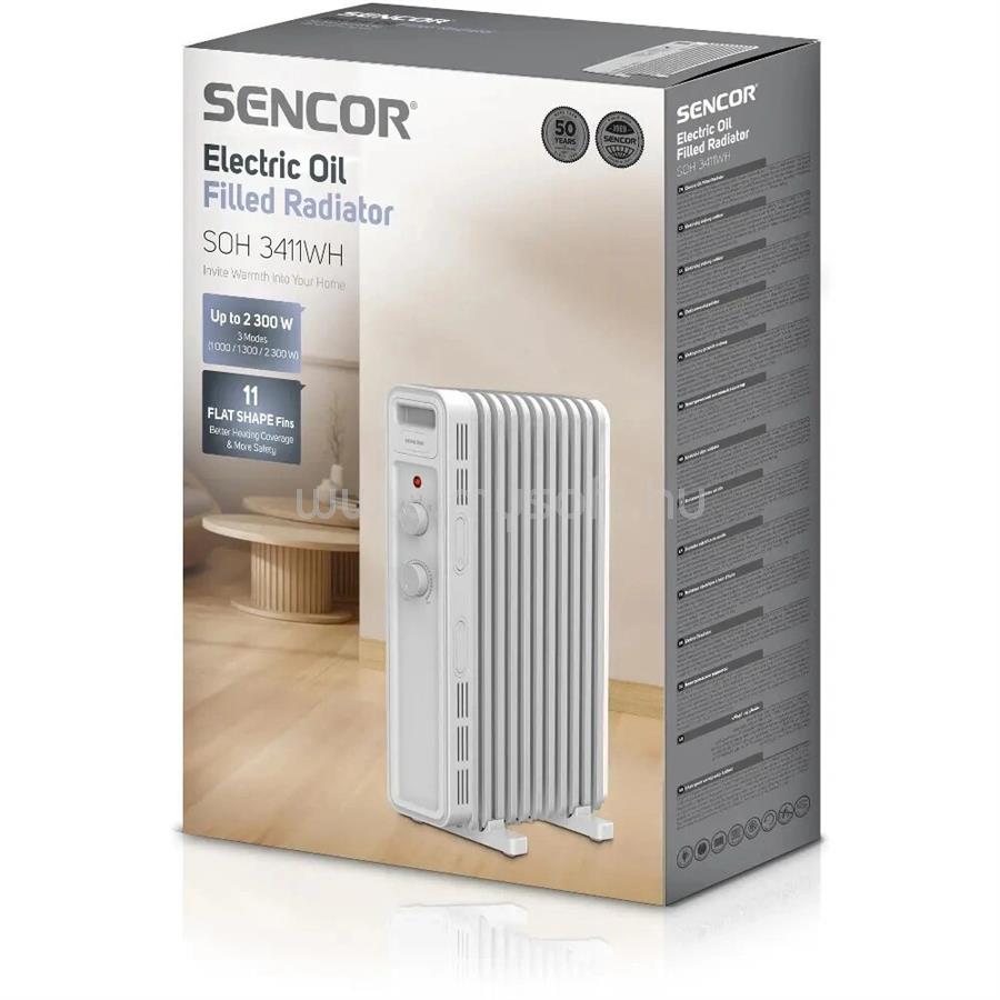 SENCOR OLAJRADIÁTOR 11 TAG SENCOR_SOH_3411WH large