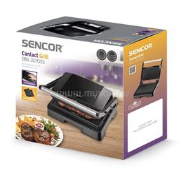 SENCOR SBG 2070SS kontakt/panini grillsütő SENCOR_41014442 small