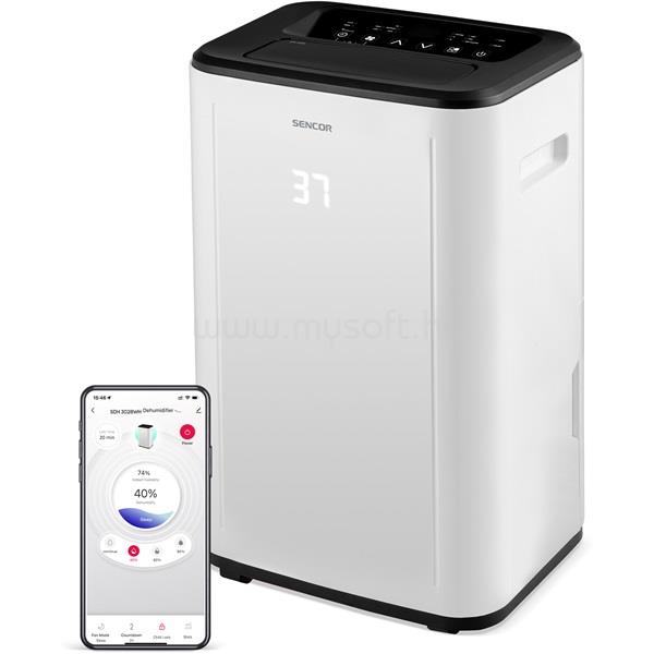 SENCOR SDH 3028WH okos páramentesítő, víztartály: 6L (fehér)