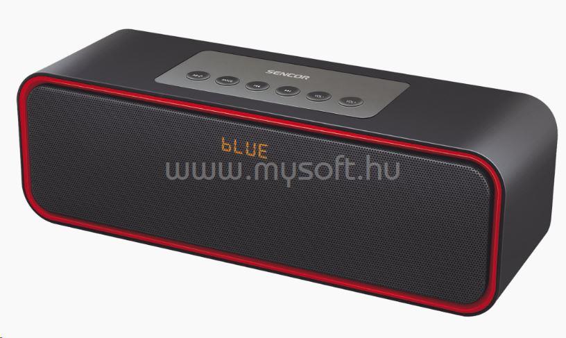 SENCOR SSS 81 Bluetooth hangszóró (fekete-piros)