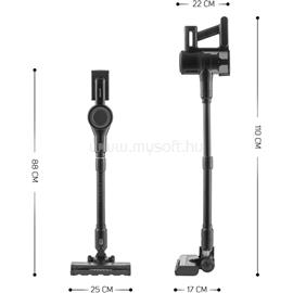 SENCOR SVC 7221BK 2in1 Rúdporszívó, portartály:550ml, 200W, Fekete SENCOR_SVC_7221BK small
