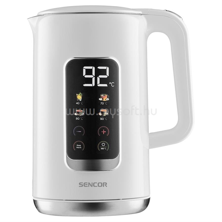 SENCOR SWK 0950WH 1,7L-es vízforraló (fehér)