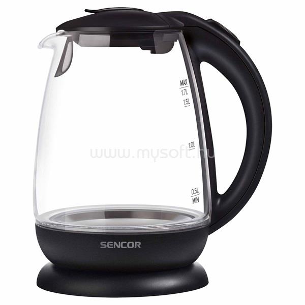 SENCOR SWK 1785BK 1,7l üveg vízforraló (fekete)