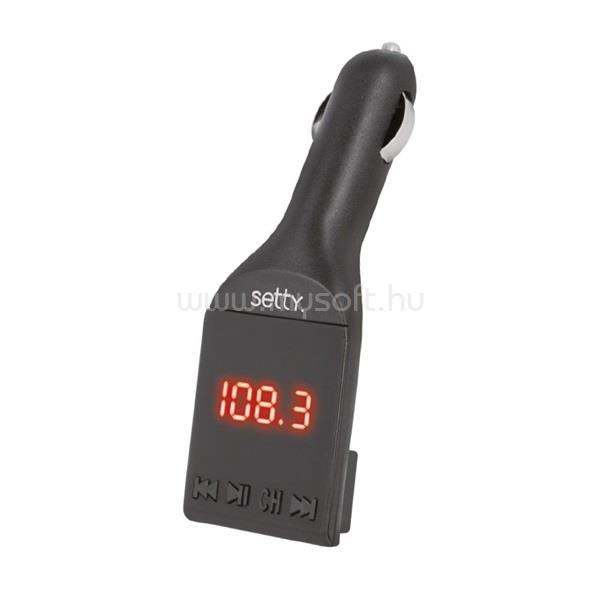 SETTY TF-0030 Bluetooth/USB/microSD FM transzmitter