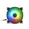 SHARKOON Cooler 12cm - SilentStorm 120 PWM RGB Fan (20,4dB; 93,6 m3/h; 1400rpm; 3pin + 4pin csatlakozó; ház hűtésre) 4044951035335 small