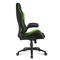 SHARKOON Gamer szék - Elbrus 1 Black/Green (állítható magasság; fix kartámasz; szövet; acél talp; 120kg-ig) 4044951027644 small