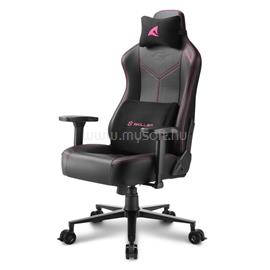SHARKOON Gamer szék - Skiller SGS30 Black/Pink (állítható magasság; állítható kartámasz; szövet; acél talp; 130kg-ig) 4044951034819 small