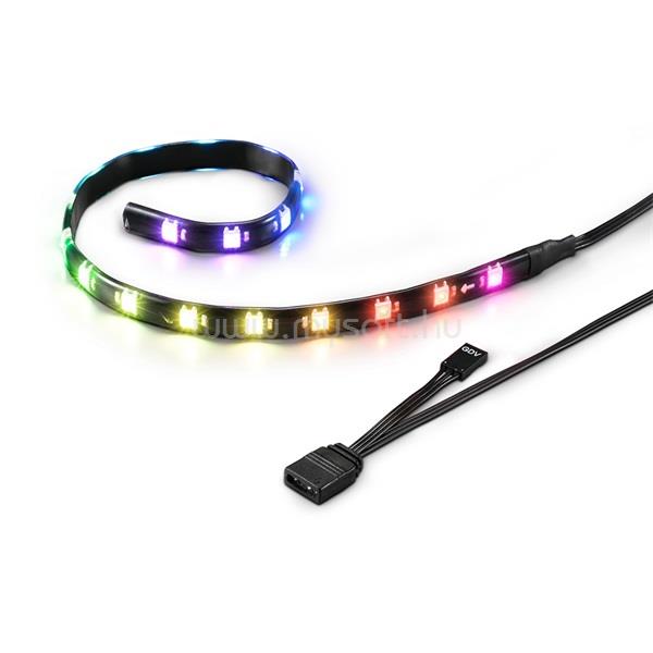 SHARKOON Led szalag - SHARK Blades RGB Strip (360 x 10 mm; Címezhető RGB; 3+4 Pin; 60cm kábel)