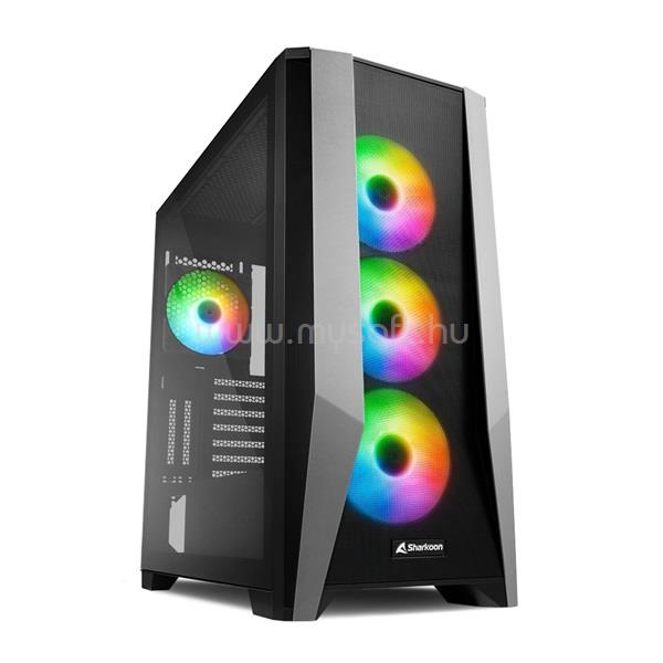 SHARKOON TG7M Fekete (Táp nélküli) ablakos E-ATX ház