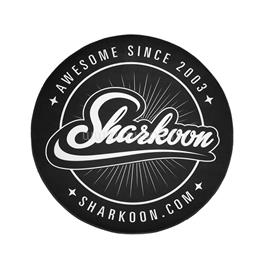 SHARKOON Floor Mat szőnyeg (Átmérő: 120 cm, minden üléssel kompatibilis, fekete/fehér) 4044951027606 small