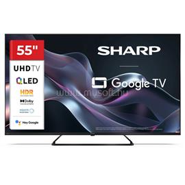 SHARP 55HP6265E 55"/139cm 4K Ultra HD QLED Google TV, 3840x2160, 4xHDMI/2xUSB 55HP6265E small