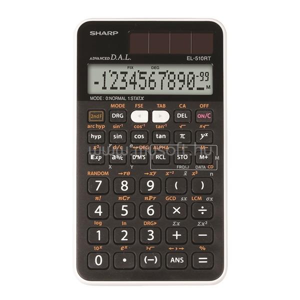 SHARP EL-510RTB 169 funkciós napelemes tudományos számológép