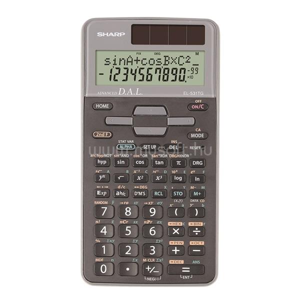 SHARP EL-531TGWH 273 funkciós tudományos számológép