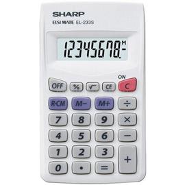 SHARP EL233S alapműveletes zsebszámológép EL-233_S small