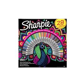 SHARPIE Peacock 28db-os vegyes színű permanent marker készlet NSH2058158 small