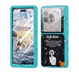 SHELLBOX SHELLBOX AIRBOX 6.9 vízhatlan/vízálló tok, AQUA univerzális, 6.9" méret, VILÁGOSKÉK GP-181692 small