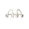 SHOKZ OpenRun PRO Mini csontvezetéses Bluetooth bézs Open-Ear sport fejhallgató S811-MN-BG small