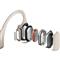SHOKZ OpenRun Pro Premium csontvezetéses Bluetooth bézs Open-Ear sport fejhallgató S810BG small