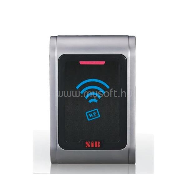 SIB RF005MF kártya segédolvasó, kültéri, IP68, fém, Mifare 13,56Mhz, WG26