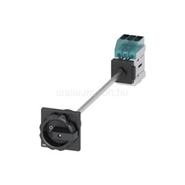 SIEMENS 3LD3248-0TK51 11kW szerelő lapra kivezetett hajtással fekete kar főkapcsoló 3LD3248-0TK51 small