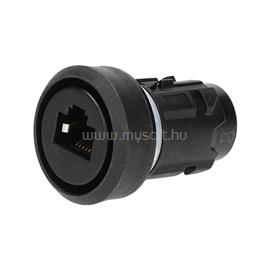 SIEMENS 3SU1900-0GB10-0AA0 RJ45 22mm műanyag fekete csatlakozó 3SU1900-0GB10-0AA0 small