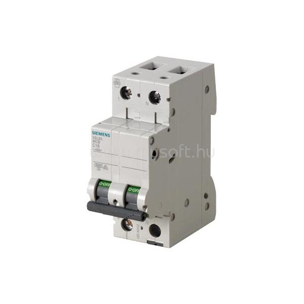 SIEMENS 5SL6516-7 6KA 1+N-P C 16A kismegszakító
