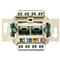 SIEMENS 5TG2027-2 Delta UAE 2X8pólusú RJ45 UTP CAT6 A informatikai csatlakozóaljzat 5TG2027-2 small