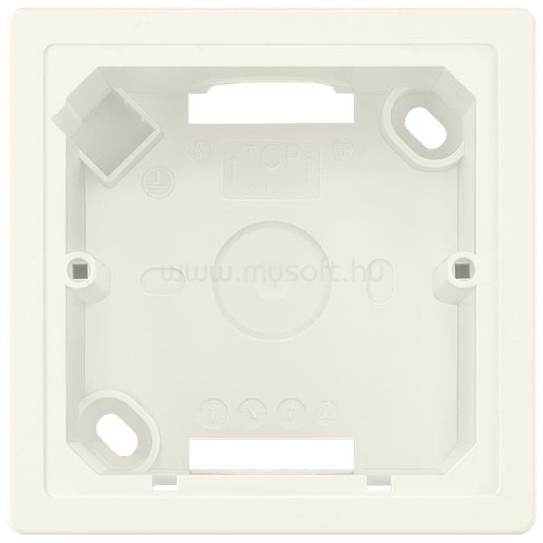 SIEMENS 5TG2901 DELTA LINE/STYLE titánfehér 1-es falon kívüli doboz