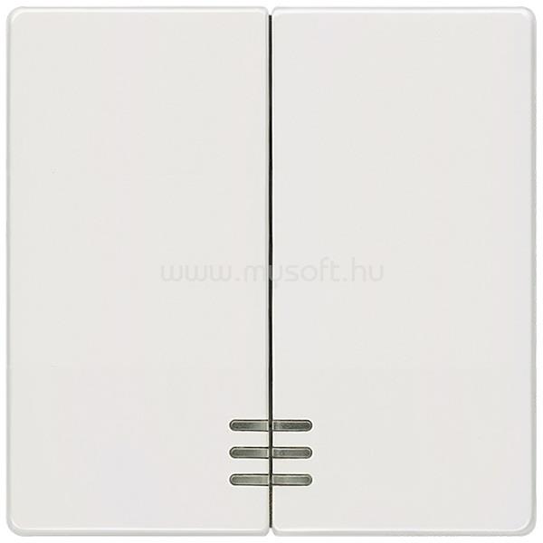 SIEMENS 5TG6204 DELTA I-SYSTEM világítóablakkal titánfehér billentyű