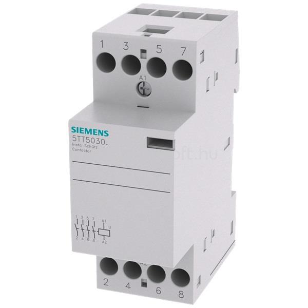 SIEMENS 5TT5030-0 4Z/AC/230/400V/25A/MÜK.F/AC230V/DC220V instakontaktor