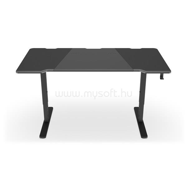 SILENTIUMPC SPC Gear GD700 fekete gamer asztal