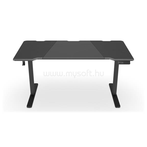 SILENTIUMPC SPC Gear GD700E fekete gamer asztal