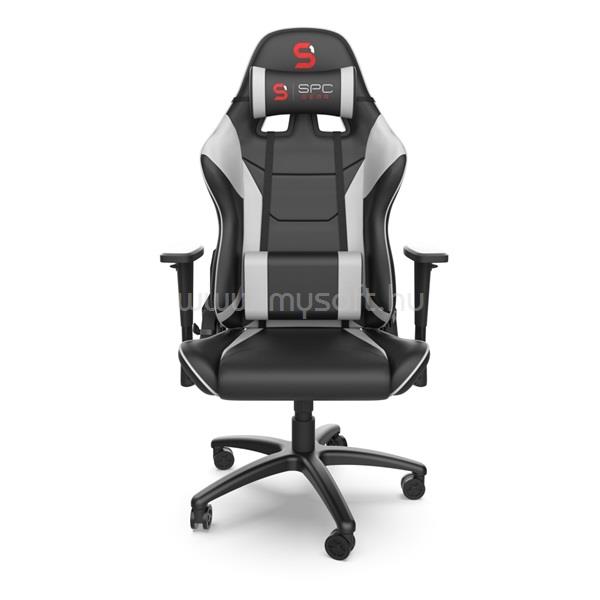SILENTIUMPC SPC Gear SR300 V2 fekete-fehér gamer szék