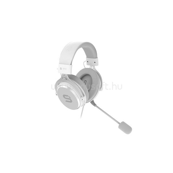SILENTIUMPC SPC Gear VIRO Plus Onyx White fehér gamer headset