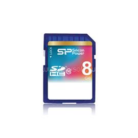 SILICON POWER 8GB SD (SDHC Class 10 UHS-I U1) memóriakártya SP008GBSDH010V10 small