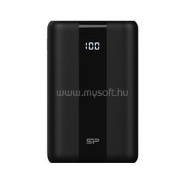 SILICON POWER 30000mAh QX55 powerbank (USB1- USB2: DC 5V/2.4A, USB3:Type-C :DC 12V/1.5A, Lightning, fekete) SP30KMAPBKQX550K small