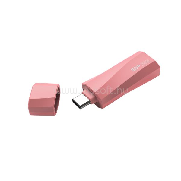 SILICON POWER C07 Type-C 16GB pendrive (rózsaszín)