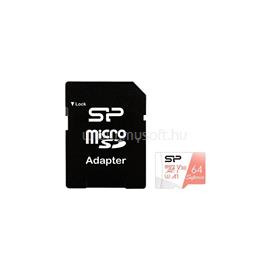 SILICON POWER memory card Superior Micro SDXC 64GB UHS-I A3 V30 SP064GBSTXDV3V20SP small