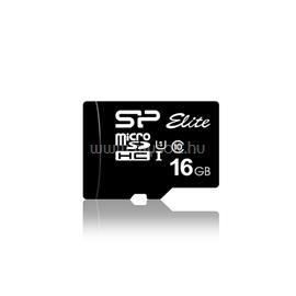 SILICON POWER MicroSD kártya - 16GB microSDHC Elite UHS-1 + adapter SP016GBSTHBU1V10SP small