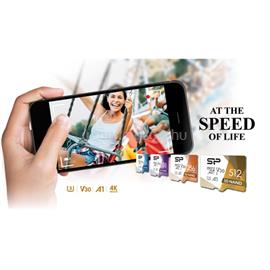 SILICON POWER MicroSD kártya - 512GB microSDXC UHS-1 U3 színes + adapter SP512GBSTXDU3V20AB small