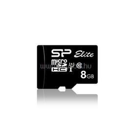 SILICON POWER MicroSD kártya - 8GB microSDHC Elite UHS-1 U1 + adapter SP008GBSTHBU1V10SP small