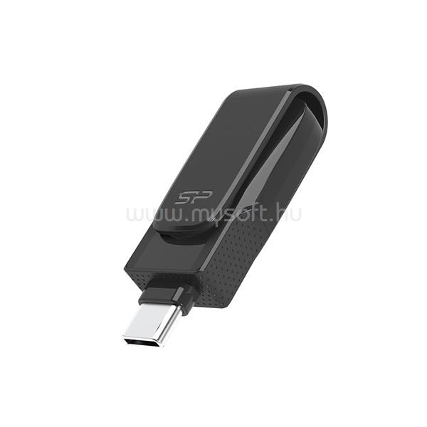 SILICON POWER Mobile C30 Pendrive 128GB Type-C USB3.2 Gen 1 (Fekete)