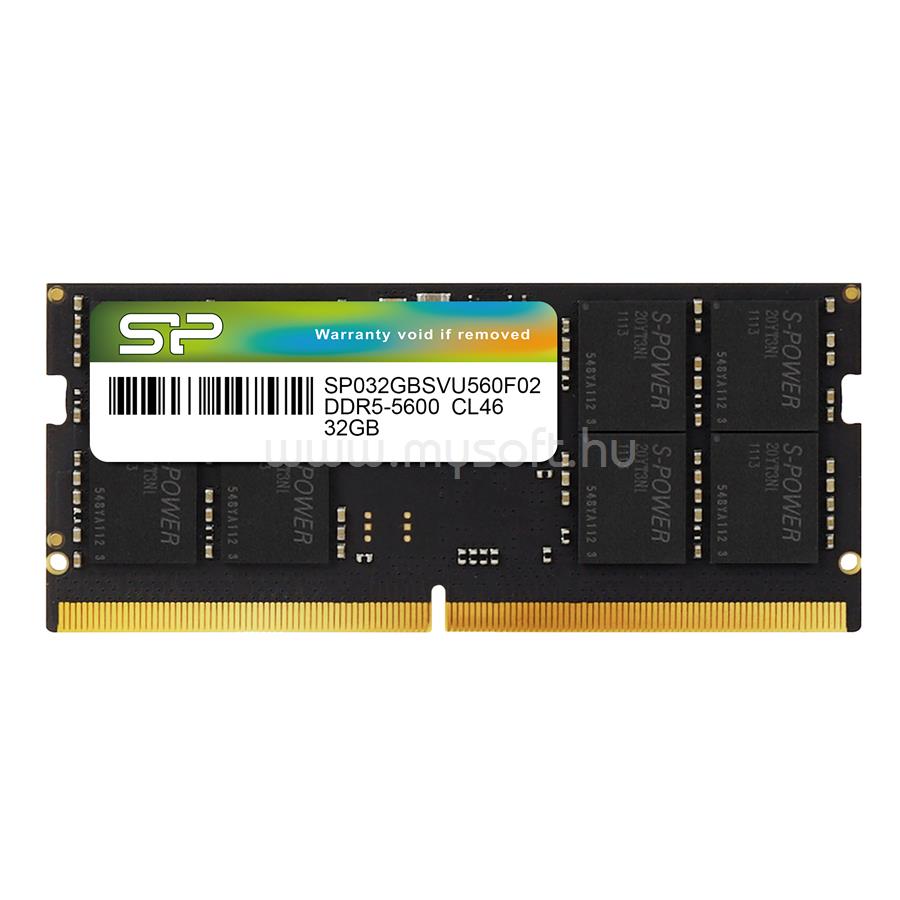 SILICON POWER SODIMM memória 32GB DDR5 5600MHz CL46