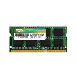 SILICON POWER SODIMM memória 8GB DDR3 1600MHz CL11 SP008GLSTU160N02 small