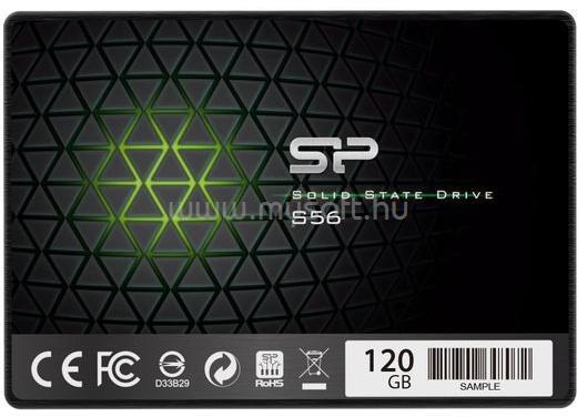 SILICON POWER SSD 120GB 2.5" SATA Slim S56