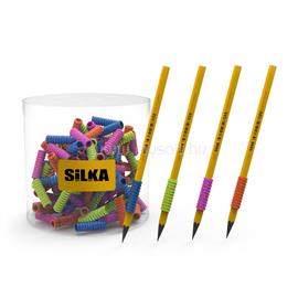 SILKA Ceruza markolat, spirál, szilikon, csillám, 72 db/display, Silka SILKA_55892 small